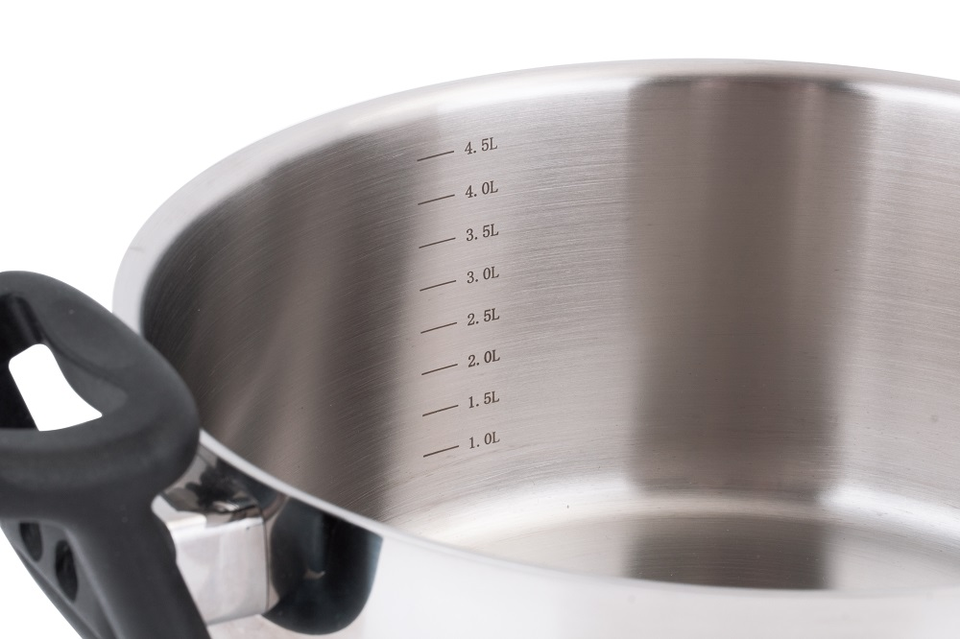Casserole with lid, 24 stainless steel Berlinger Haus BH 7993