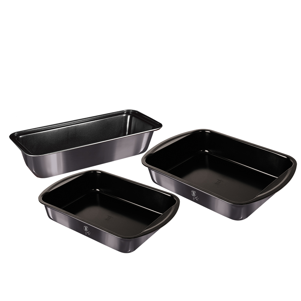 Set of 3 Baking Trays Berlinger Haus BH 7631 Carbon Pro