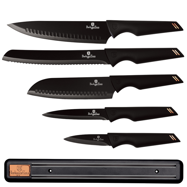 Kitchen Knife Set Berlinger Haus BH 2698 Black Rose Collection/Monaco Collection