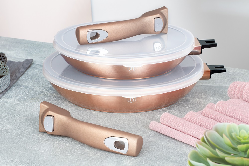 Frypan Set Berlinger Haus BH 7742 Rose Gold Edition