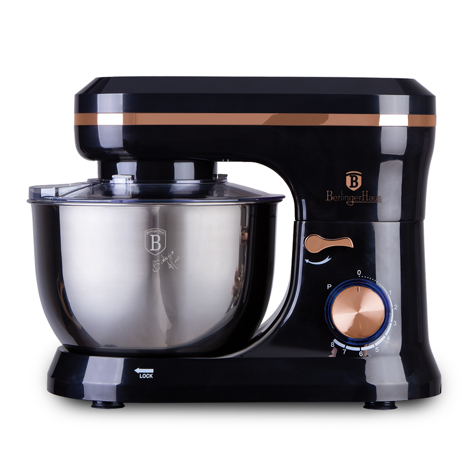 Planetary Mixer 1000 W Berlinger Haus BH-9458 Black Rose Collection/Monaco Collection