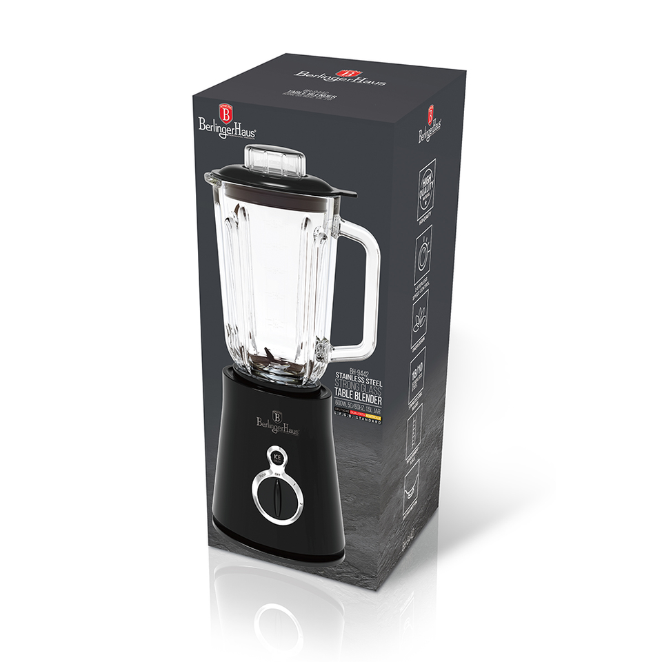 Table Blender Berlinger Haus BH9442 Black Silver Collection