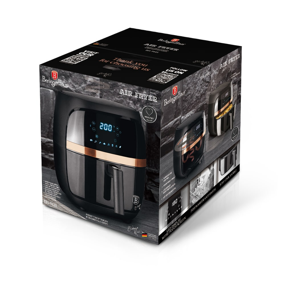 Air Fryer Berlinger Haus BH-9445 Black Rose Gold