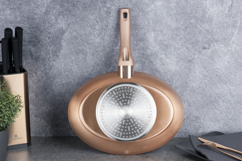 Grill pan for fish Berlinger Haus BH 7170 Metallic Line Rose Gold