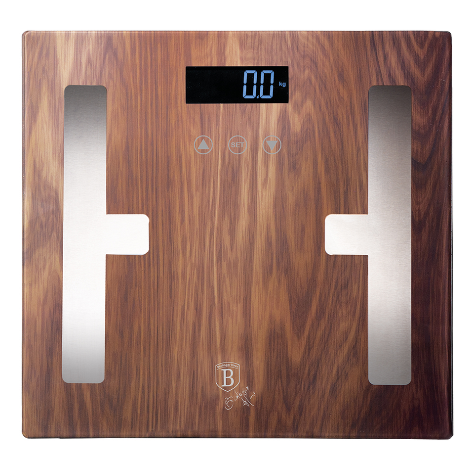 Digital bathroom scale 180 kg Berlinger Haus BH/9357 Wood