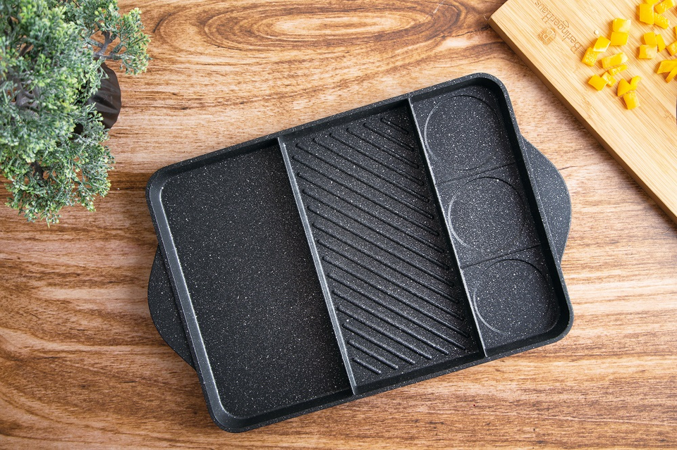 3 in 1 grill plate Berlinger Haus BH 7730 Granit Diamond Line