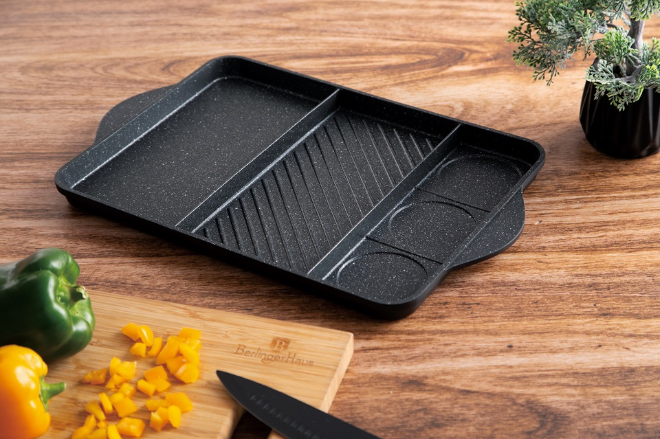 3 in 1 grill plate Berlinger Haus BH 7730 Granit Diamond Line