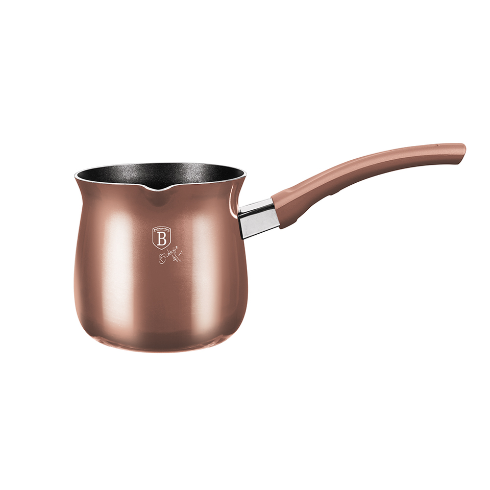 TURKISH COFFEE POT BERLINGER HAUS BH 6952 ROSE GOLD COLLECTION