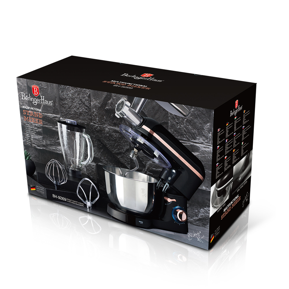 Multifunctional kitchen machine Berlinger Haus BH 9269 Black- rose gold