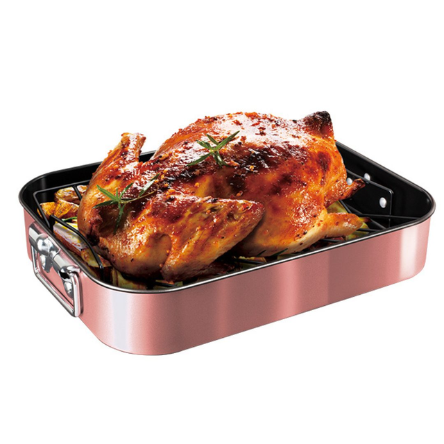 Roasting Pan and Rack Berlinger Haus BH 7851 I-Rose Collection