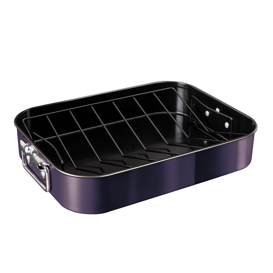 Roasting Pan and Rack Berlinger Haus BH 7848 Purple Eclipse Collection