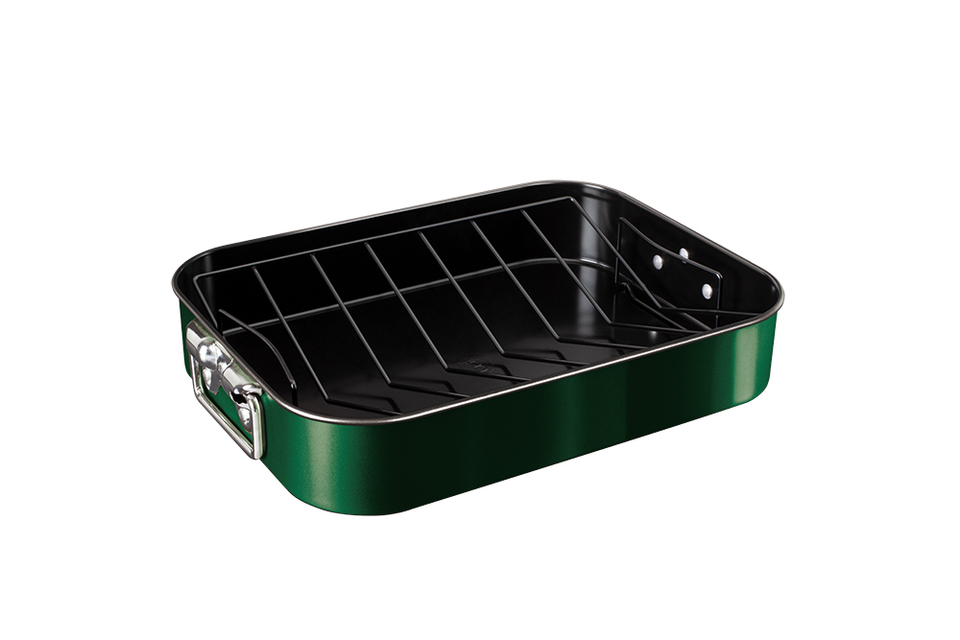 Roasting Pan and Rack Berlinger Haus BH-7847 Emerald