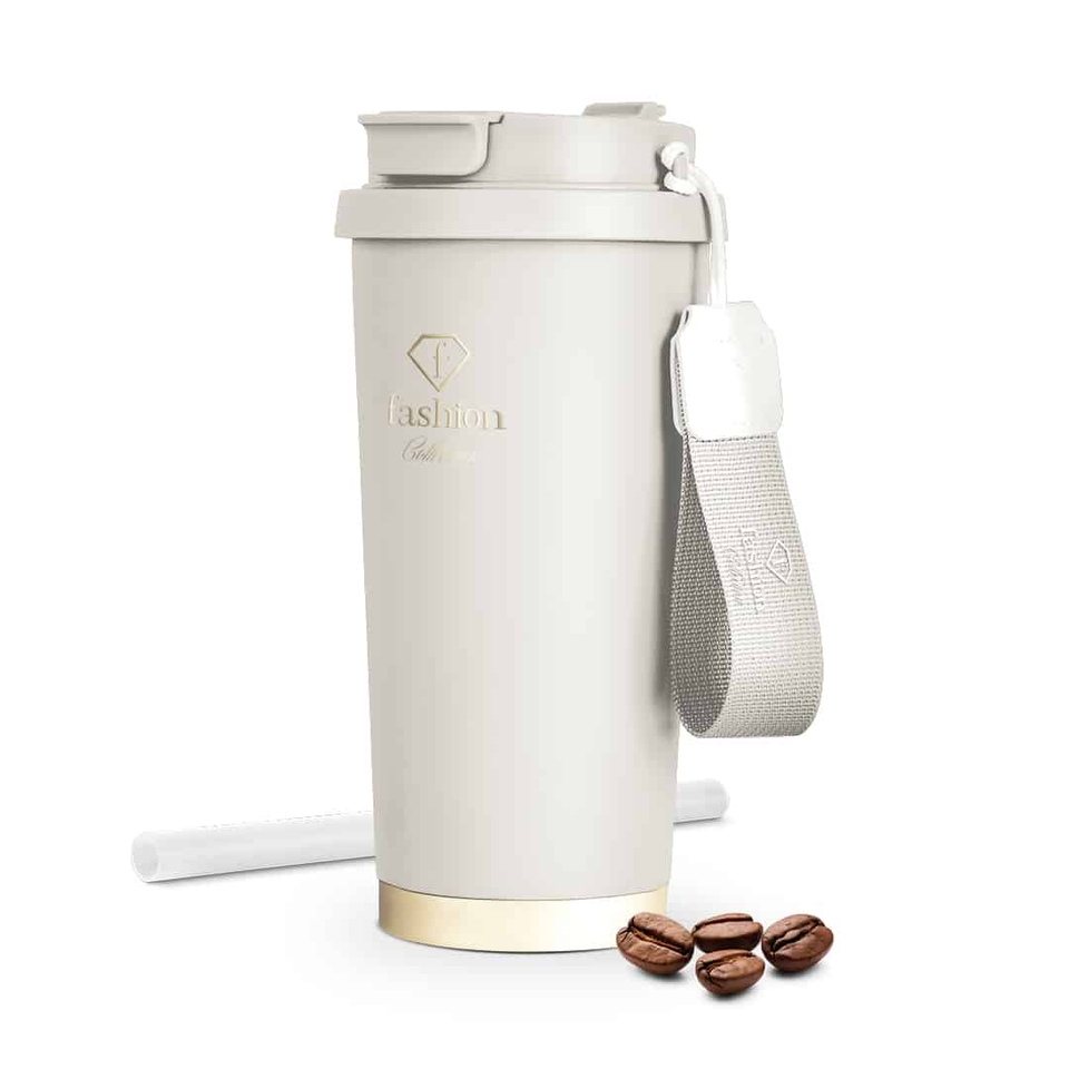 Coffee Mug 0.5L FTV0131 Berlinger Haus – Insulated Travel Mug Cream Gold