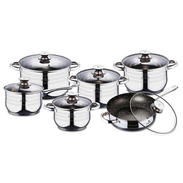 12 pcs cookware set, Gourmet Line Blaumann BL 3167