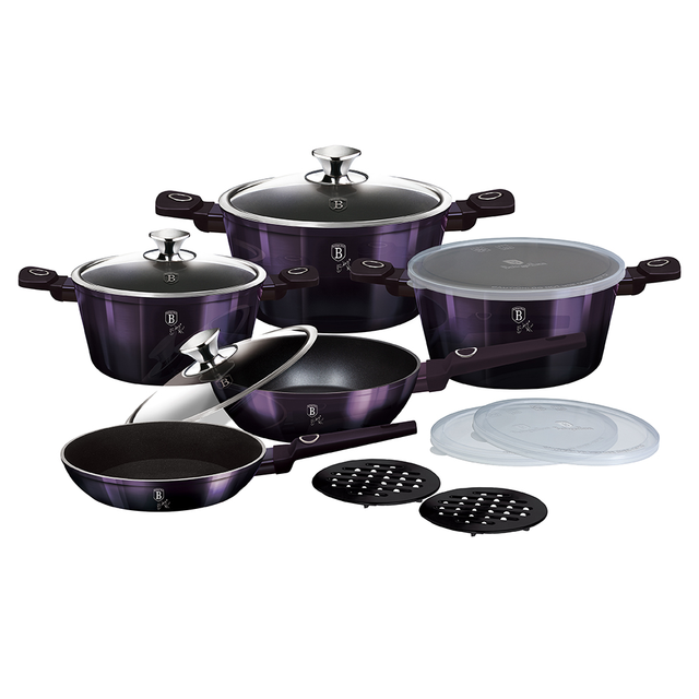 Cookware set Berlinger Haus BH-7143 Purple Eclipse Collection