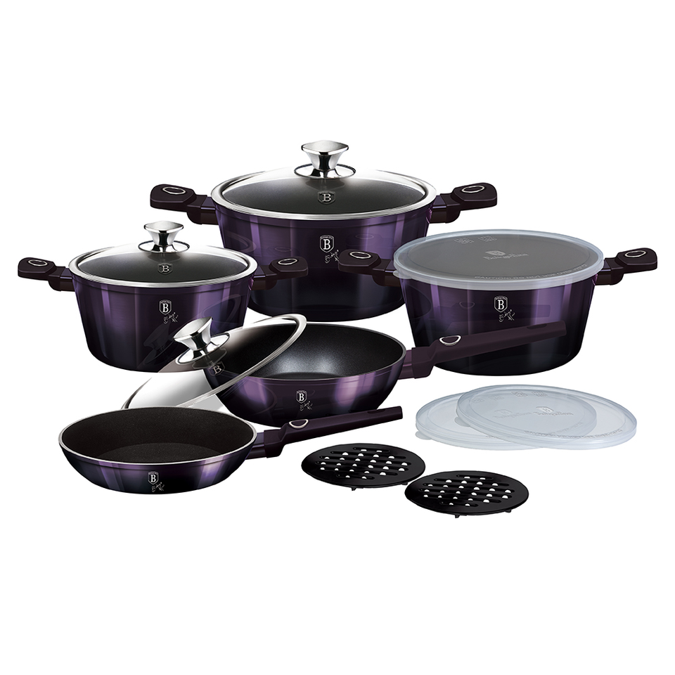 Cookware set Berlinger Haus BH-7143 Purple Eclipse Collection