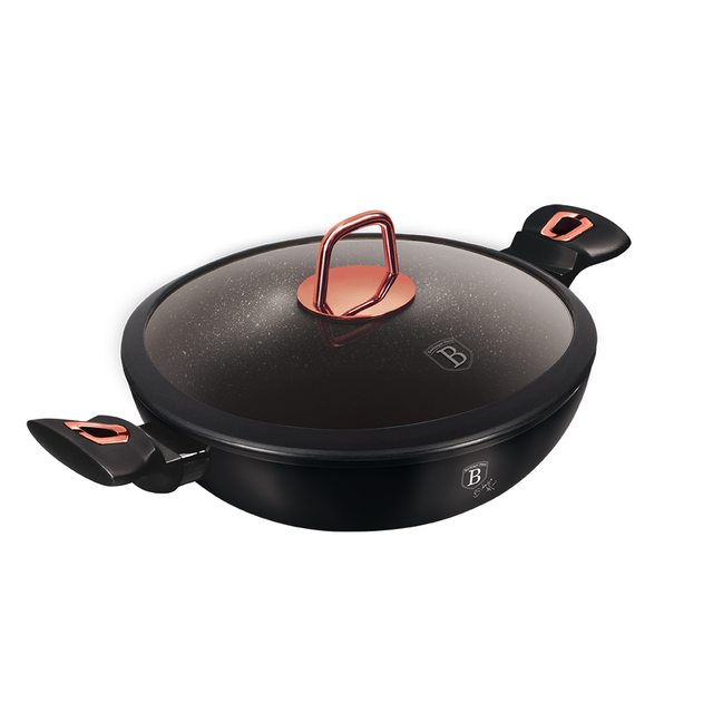 Shallow Pot 30 cm Berlinger Haus BH-7112 Black Rose Collection