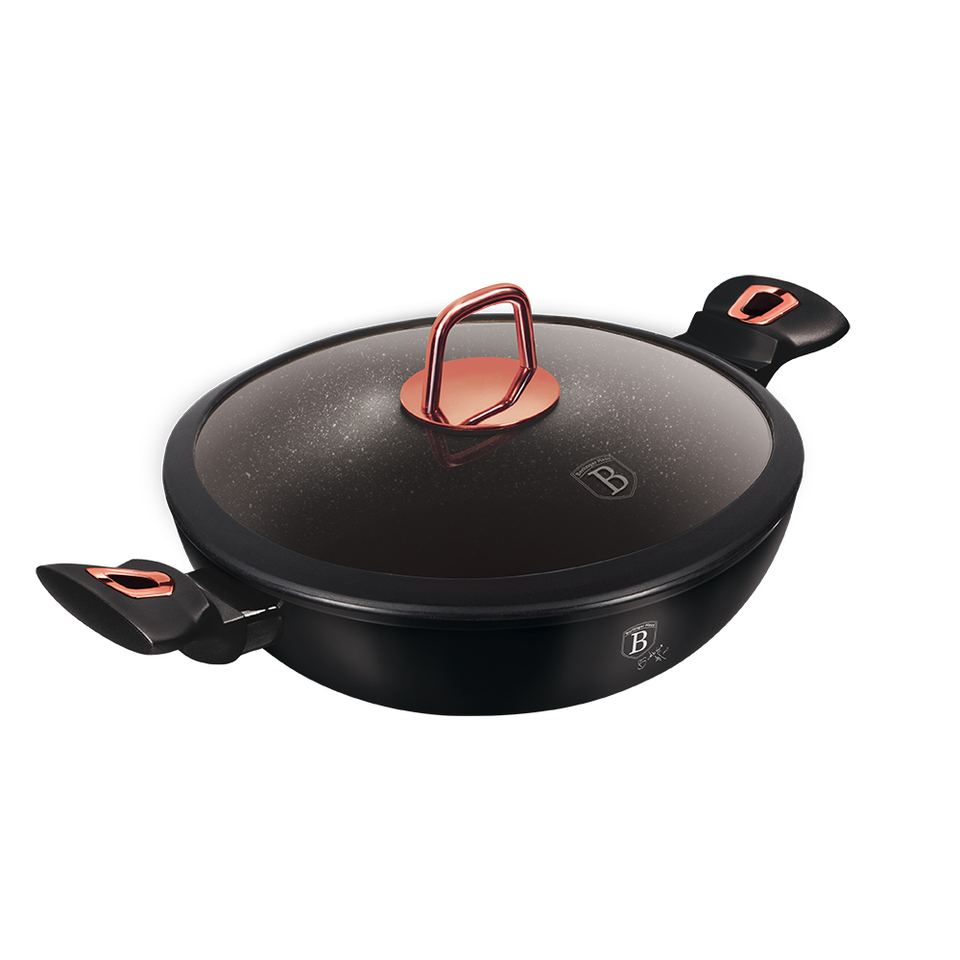 Shallow Pot 30 cm Berlinger Haus BH-7112 Black Rose Collection