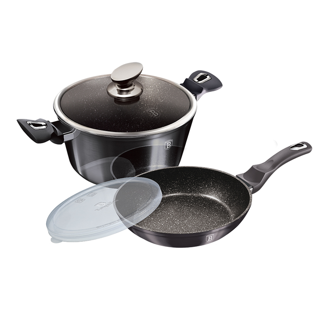 5-Piece Cookware Set Berlinger Haus BH 7106 Metallic Line Carbon Pro Edition