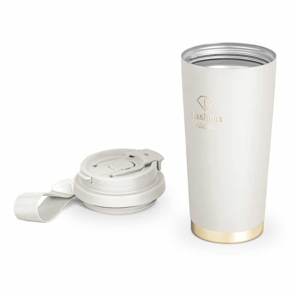 Coffee Mug 0.5L FTV0131 Berlinger Haus – Insulated Travel Mug Cream Gold