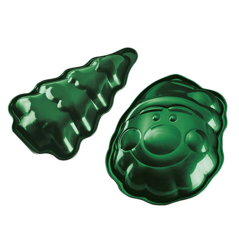 2 pcs Christmas baking form set Berlinger Haus BH 6949 Emerald