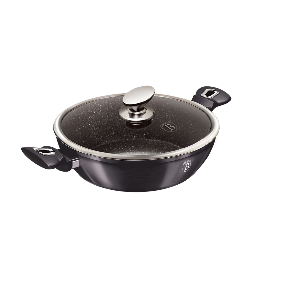 Shallow Pot 24 cm Berlinger Haus BH/6897 Carbon Pro