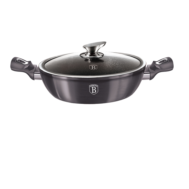 Shallow Pot 32 cm Berlinger Haus BH-6899 Metallic Line Carbon Pro Edition