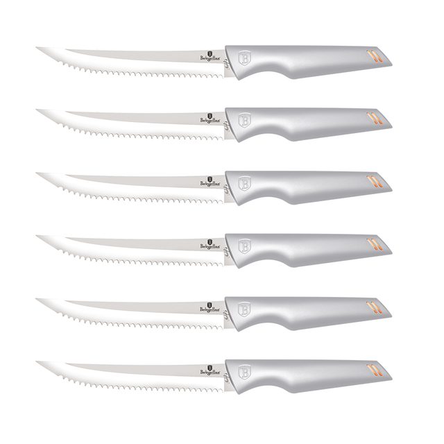 Steak Knife Set Berlinger Haus BH-2786 Grey