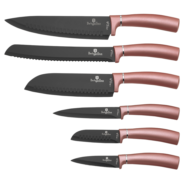 6-Piece Knife Set Berlinger Haus BH-2513 I-Rose Collection