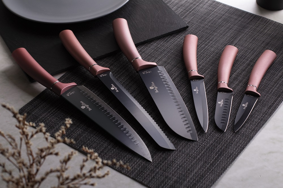6-Piece Knife Set Berlinger Haus BH-2513 I-Rose Collection