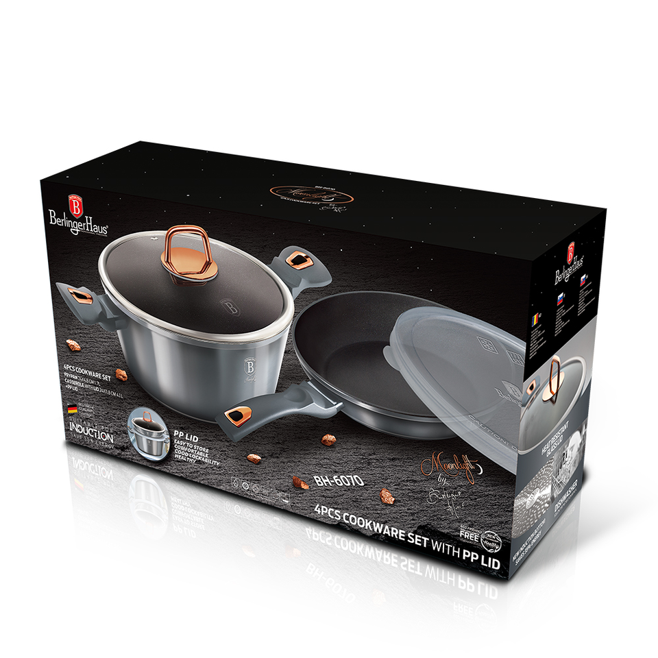5-Piece Cookware Set Berlinger Haus BH6070 Moonlight Collection