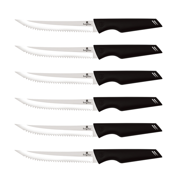 Steak Knife Set Berlinger Haus BH-2787 Black Silver Collection