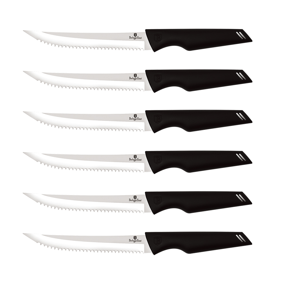 Steak Knife Set Berlinger Haus BH-2787 Black Silver Collection