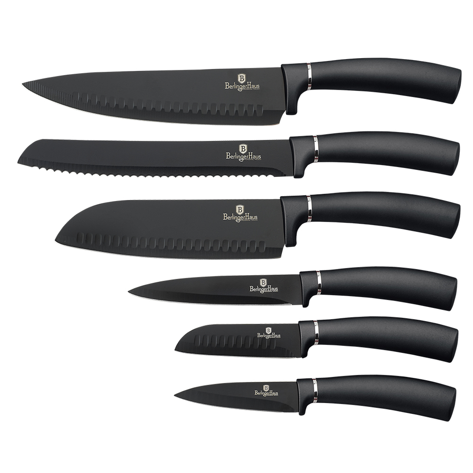 6-Piece Knife Set Berlinger Haus BH-2576 Carbon pro