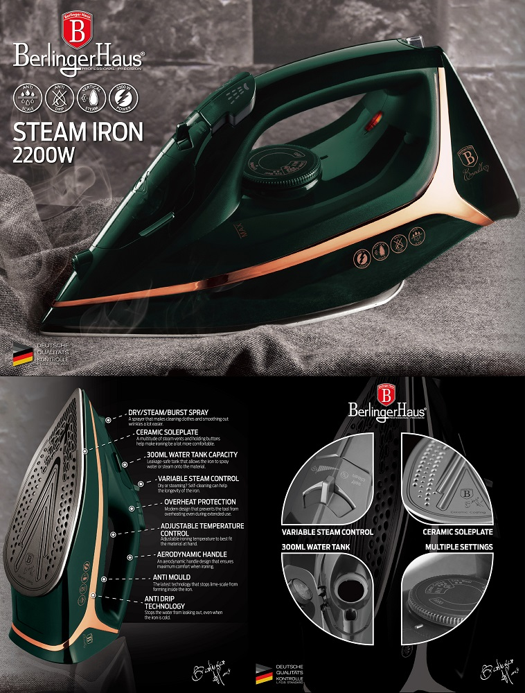 Iron Berlinger Haus BH 9413 emerald