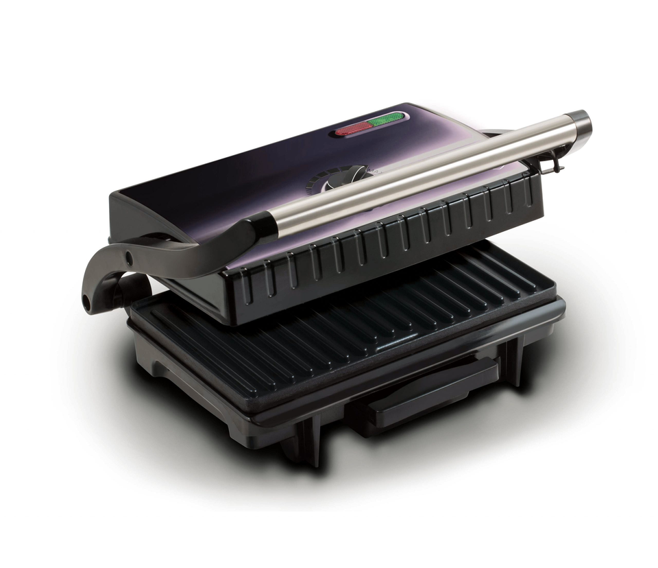 Electric grill with oil drip pan Berlinger Haus 9271 purple