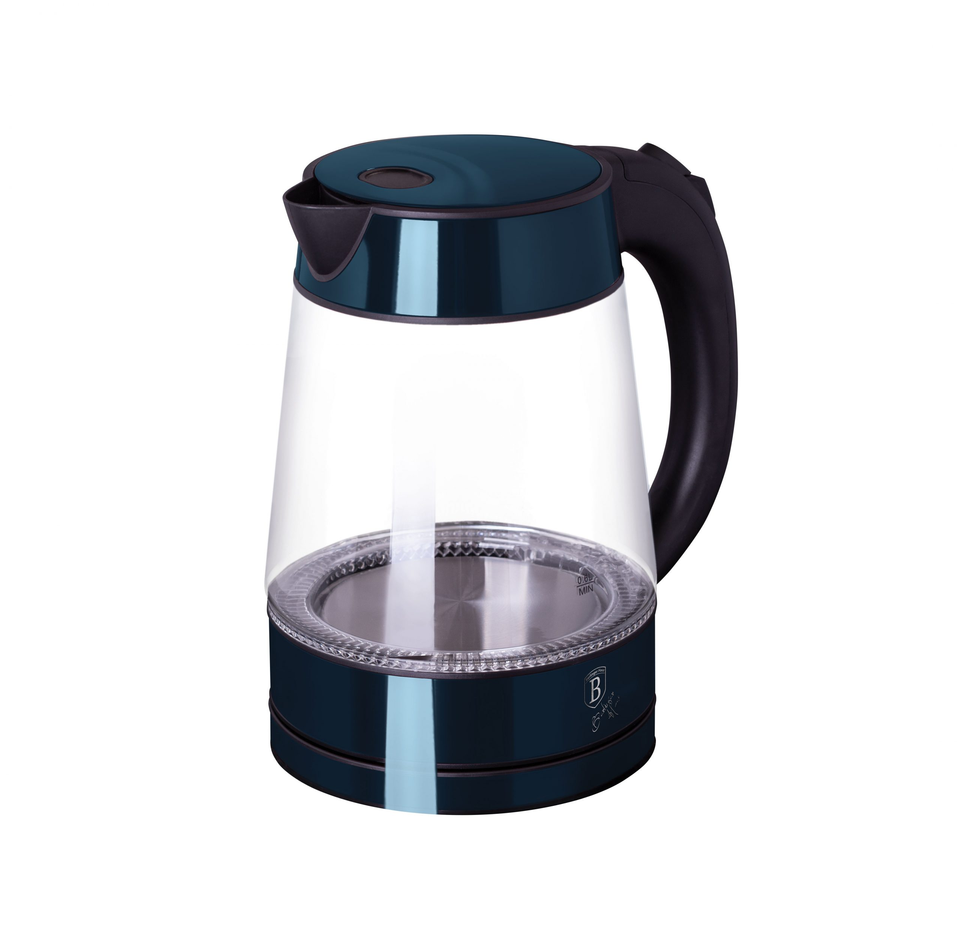 Glass Kettle Berlinger Haus BH-9124 Aquamarine Collection