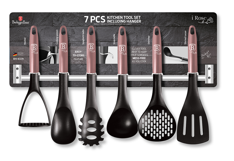 Kitchen Tool Set Berlinger Haus BH-6329 I-Rose Collection