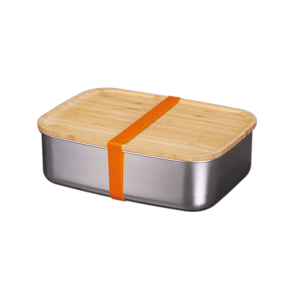 Lunch box with bamboo lid, stainless steel Berlinger Haus BH 7207