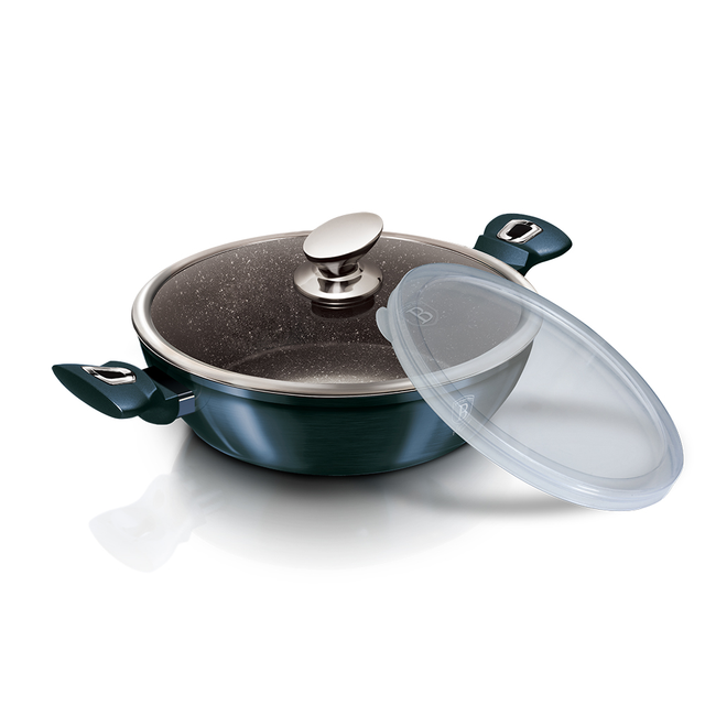 Shallow Pot 24 cm Berlinger Haus BH 6071 Metallic Line Aquamarine Edition