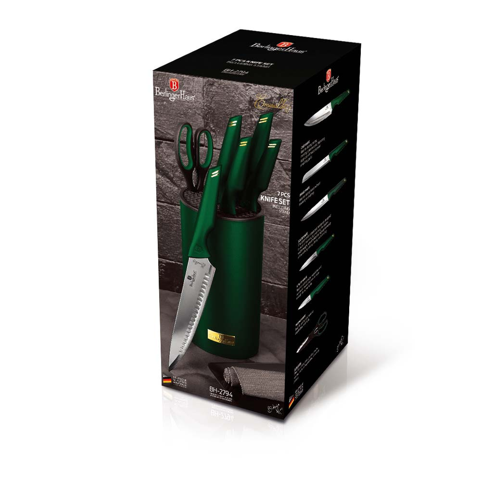 Kitchen Knife Set Berlinger Haus BH 2794 Emerald Collection
