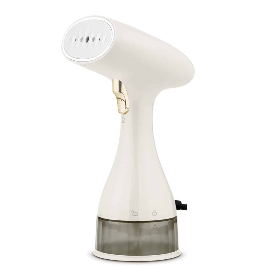 Handheld Steamer 1500W FTV0128 Cream–Gold | Fashion by Berlinger Haus | Powerful Steam & Compact Design