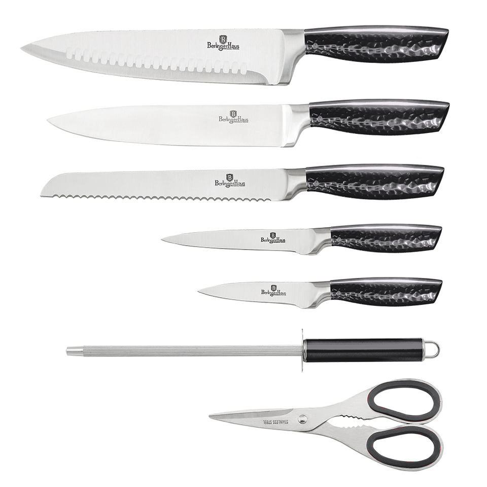8-Piece Knife Set Berlinger Haus BH-2474 Carbon  Collection