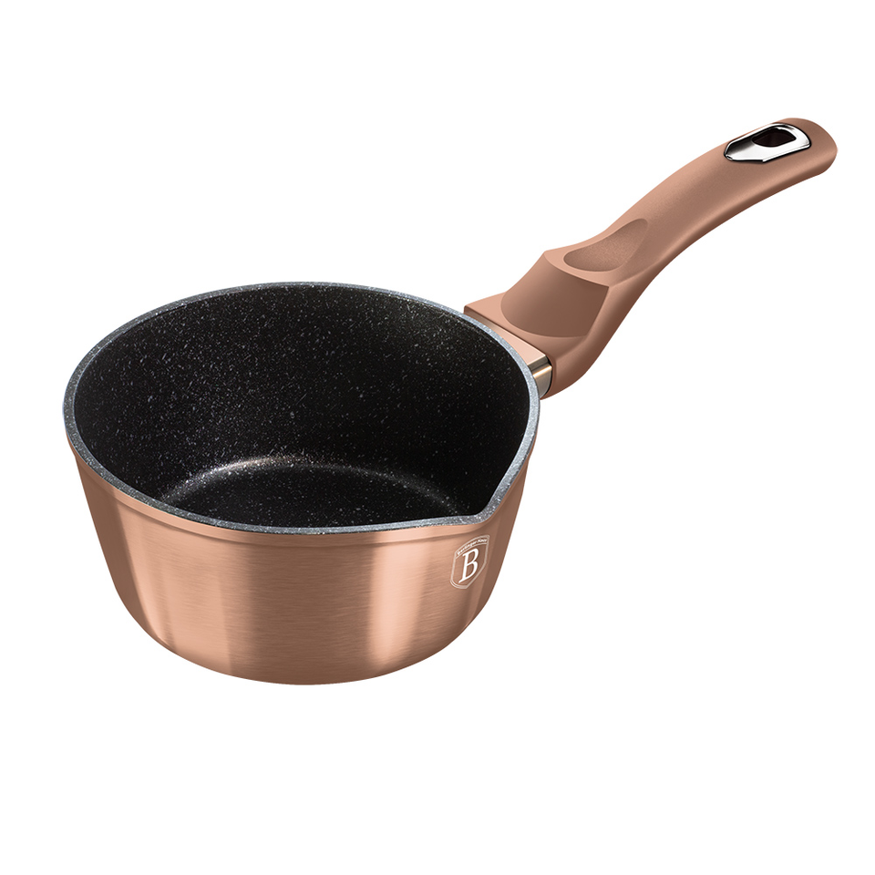 Saucepan 16 cm Berlinger Haus BH1513 Metallic Line Rose Gold Edition