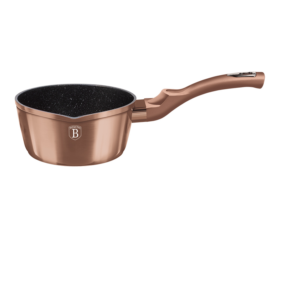 Saucepan 16 cm Berlinger Haus BH1513 Metallic Line Rose Gold Edition