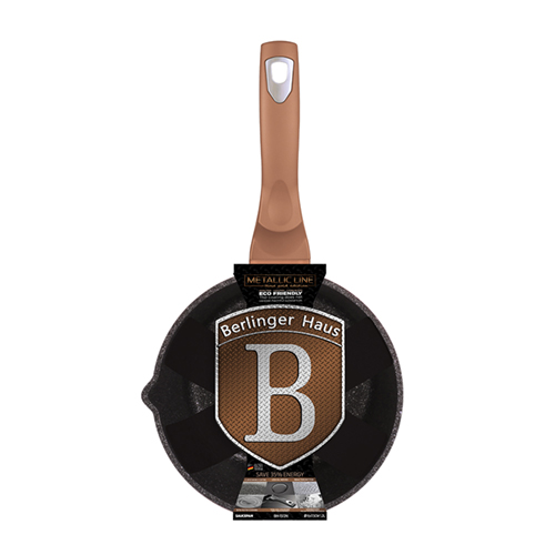 Saucepan 16 cm Berlinger Haus BH1513 Metallic Line Rose Gold Edition