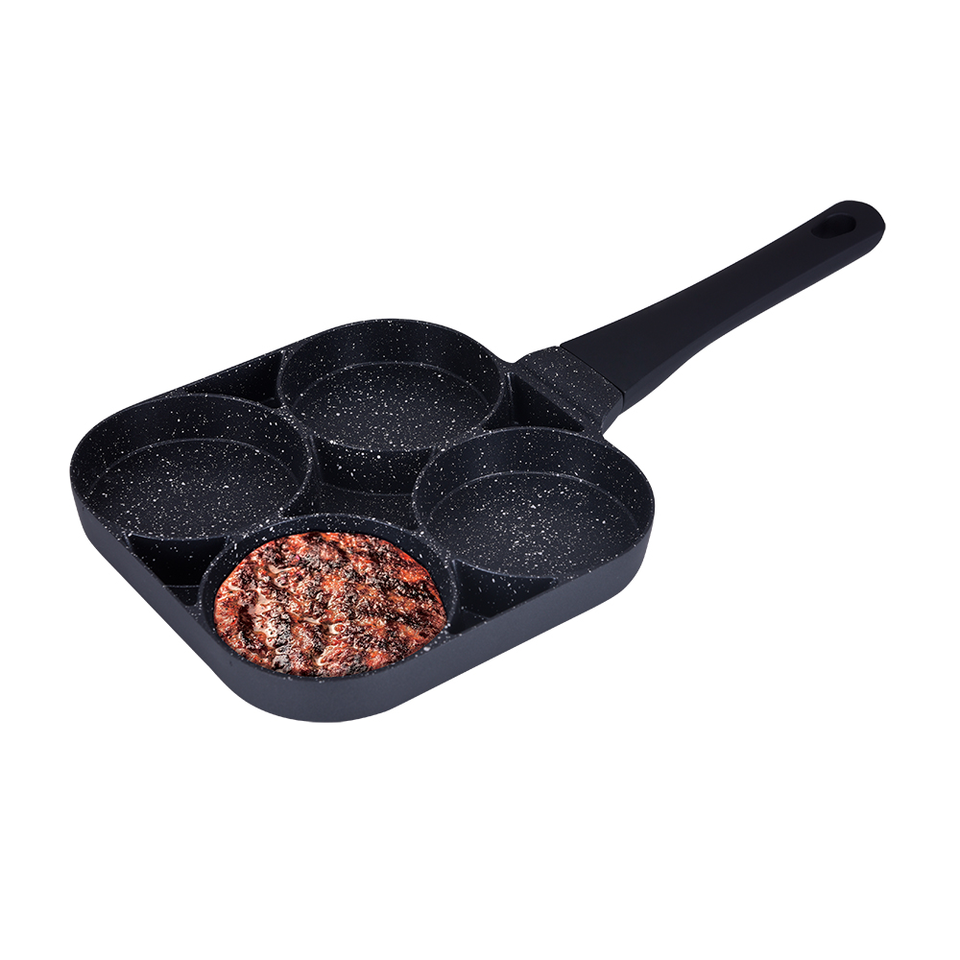 Pan Berlinger Haus BH 1447 for 4 poached eggs and pancakes