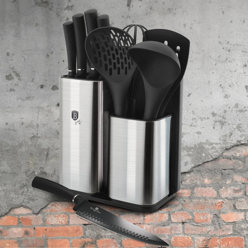 Knife Set with Cutting Board & Utensils Berlinger Haus BH/6247