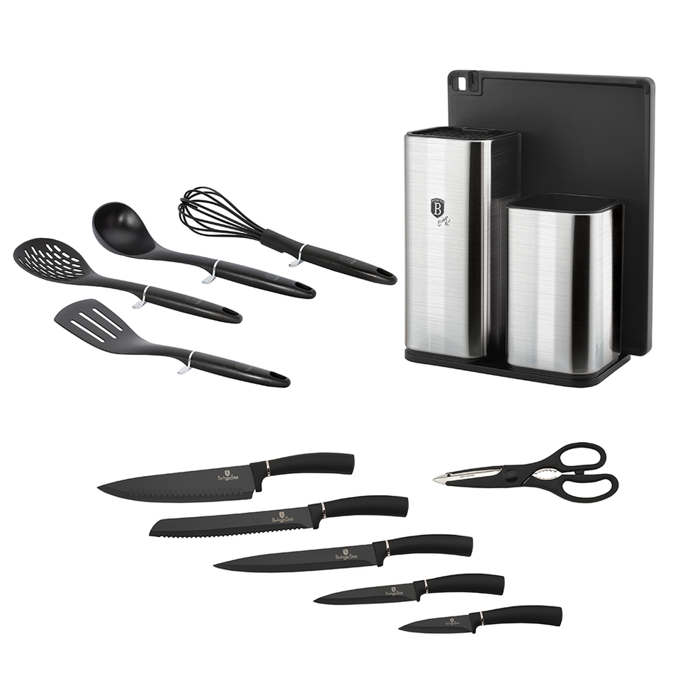 Knife Set with Cutting Board & Utensils Berlinger Haus BH/6247