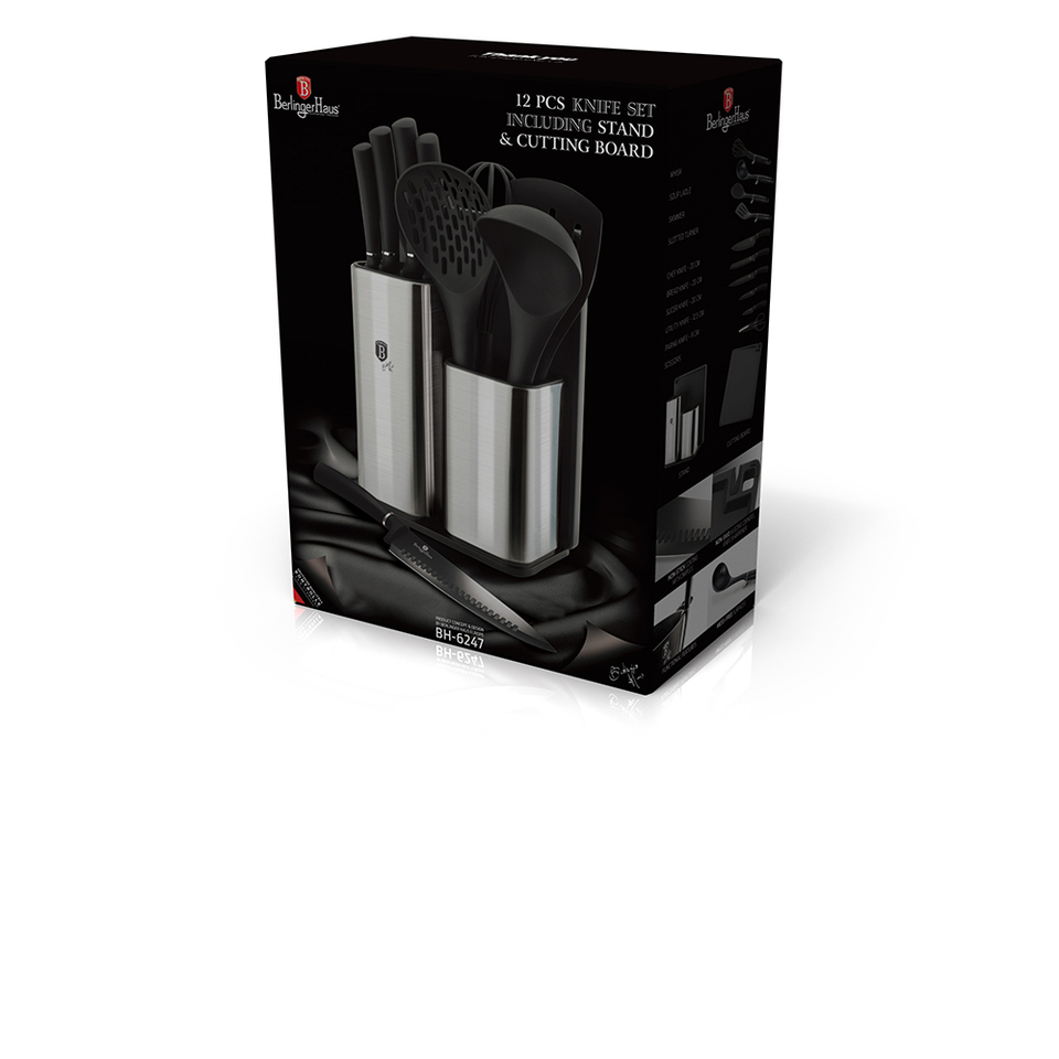 Knife Set with Cutting Board & Utensils Berlinger Haus BH/6247